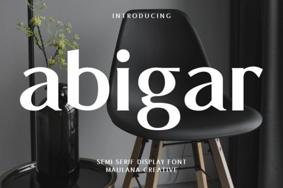 Abigar Font: Elevating Campaign Design with Refined Typography