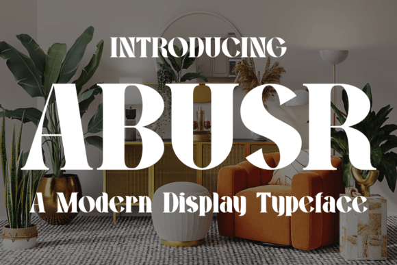 Abusr: A Typeface for Thoughtful Design