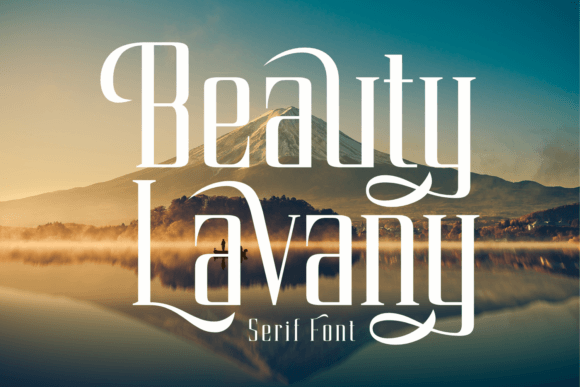 Beauty Lavany: A Timeless Typeface for Editorial Design