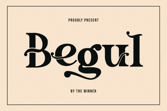 Begul Serif Font: A Timeless Typeface for Handmade and Craft Projects