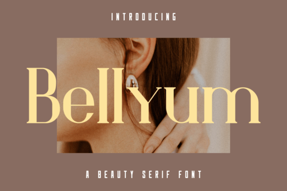 Bellyum Font: A Balanced Serif Typeface for Real-World Branding