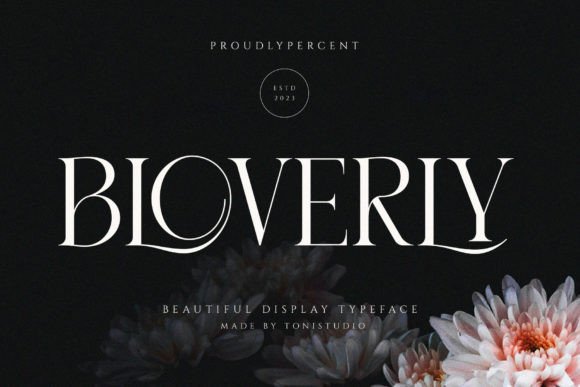 Bloverly: A Sophisticated Serif Font for Branding Projects