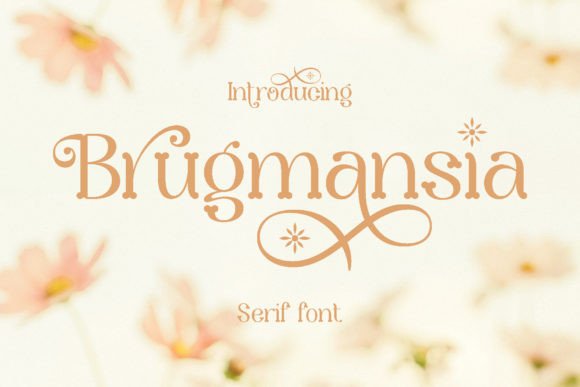 Brugmansia Font — A Serene Serif for Digital Branding