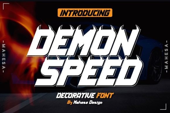 Demon Speed Font: A Bold Choice for Business Branding