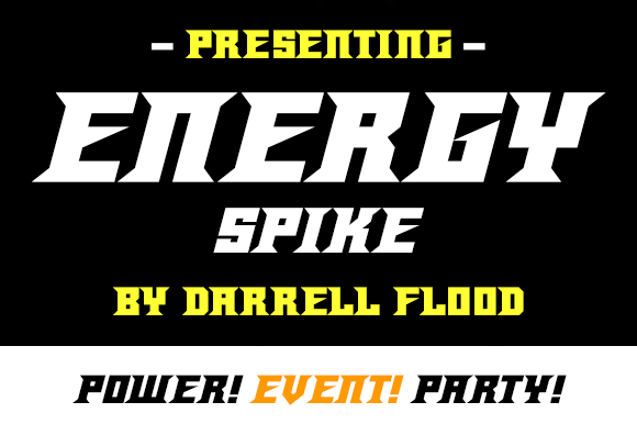 Energy Spike Font: Power Up Your Brand Identity
