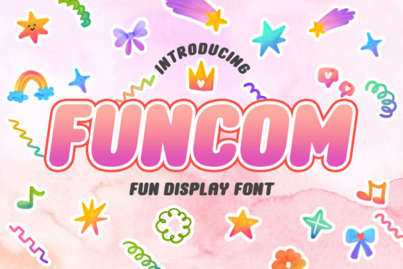 Funcom Font: A Magical Touch for Kids-Focused Branding