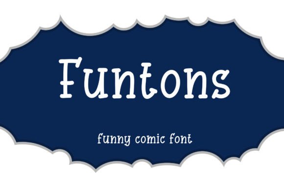 Funtons Font: A Playful Serif for Real-World Branding