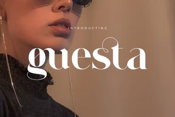 Guesta Font: A Polished Typeface for Real-World Branding