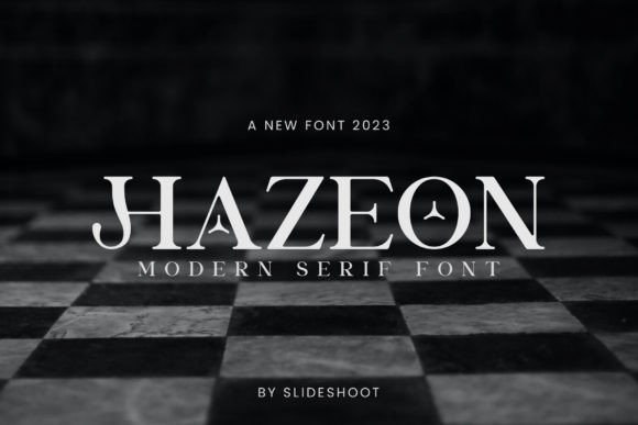 Hazeon Serif: A Premium Typeface for Modern Campaign Design