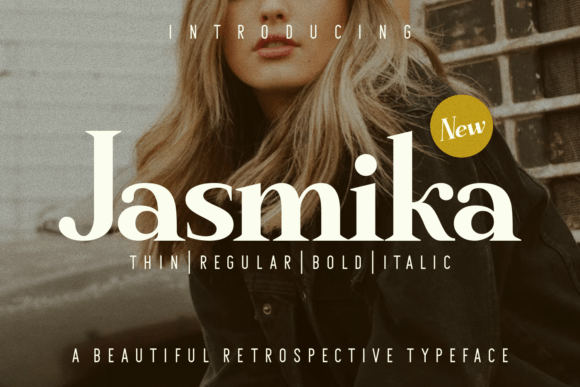 Jasmika Typeface: A Serif Font for Thoughtful Editorial Design