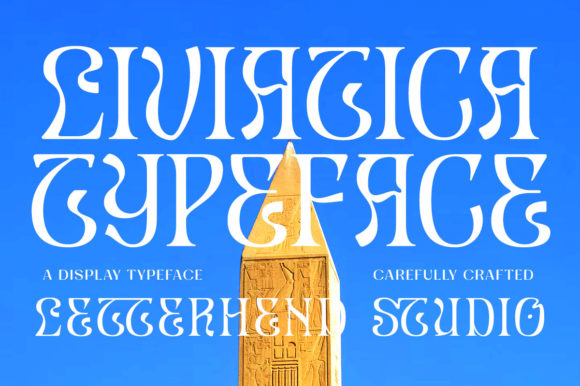 LIVIATICA Font — A Luxurious Typeface for Digital Design