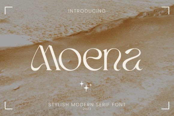 Moena: A Serif Font That Brings Handmade Craft to Life