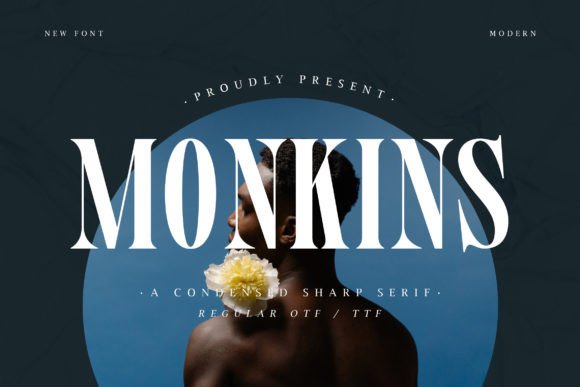 Monkins: A Serif Font for Sophisticated Editorial Design