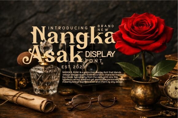 Nangka Asak Font: A Timeless Typeface for Creative Makers