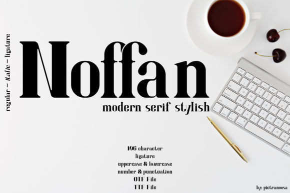 Noffan Font: A Bold Statement for Modern Branding