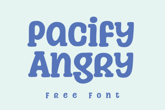 Pacify Angry: A Playful Typeface for Your Brand
