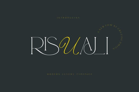 Risuali: A Serif Font That Elevates Your Brand Identity