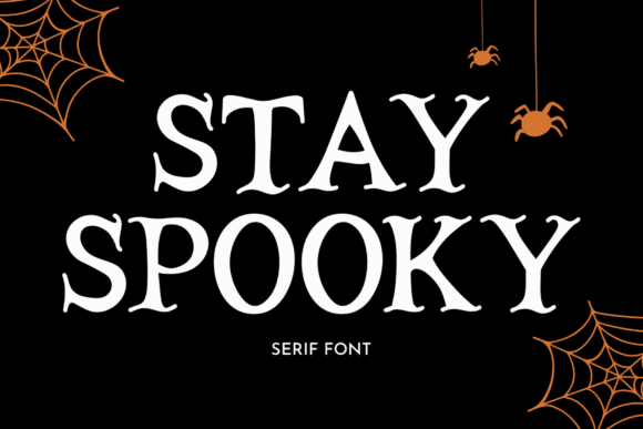 Stay Spooky Font Review: A Playful Serif with a Halloween Twist