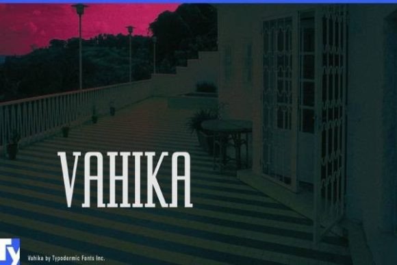 Vahika Font: A Bold Typeface for Digital Design