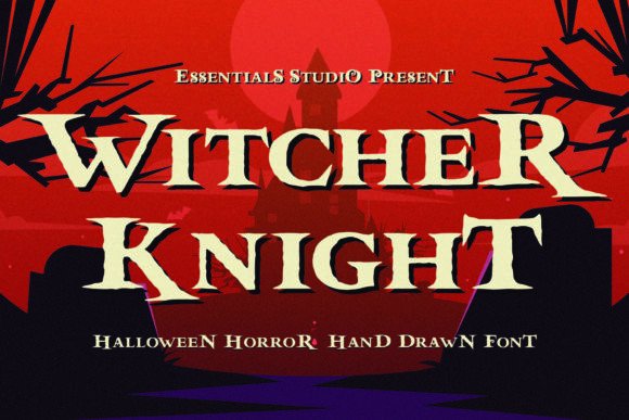 Witcher Knight: A Gothic Serif Font for Editorial Depth